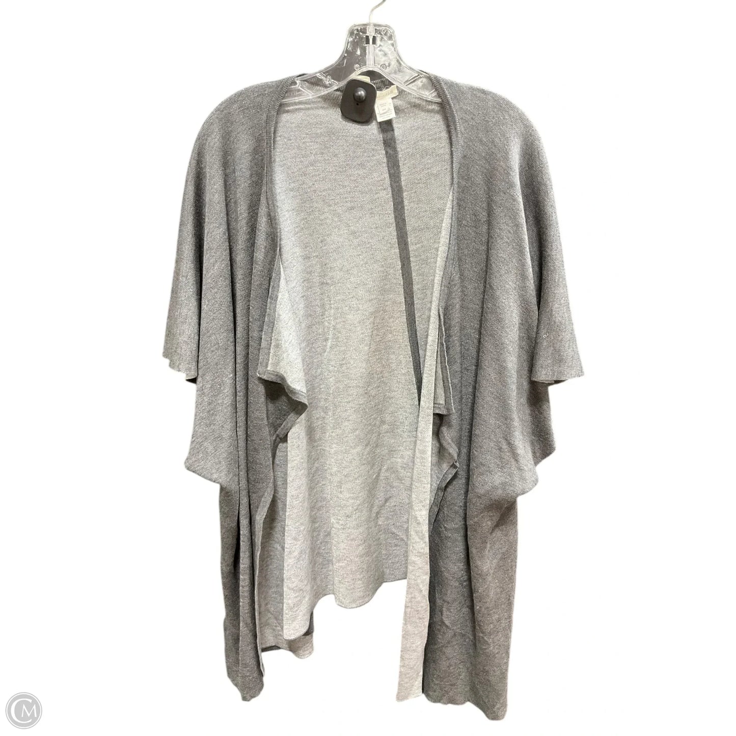 Poncho By Garnet Hill In Grey, Size: M
