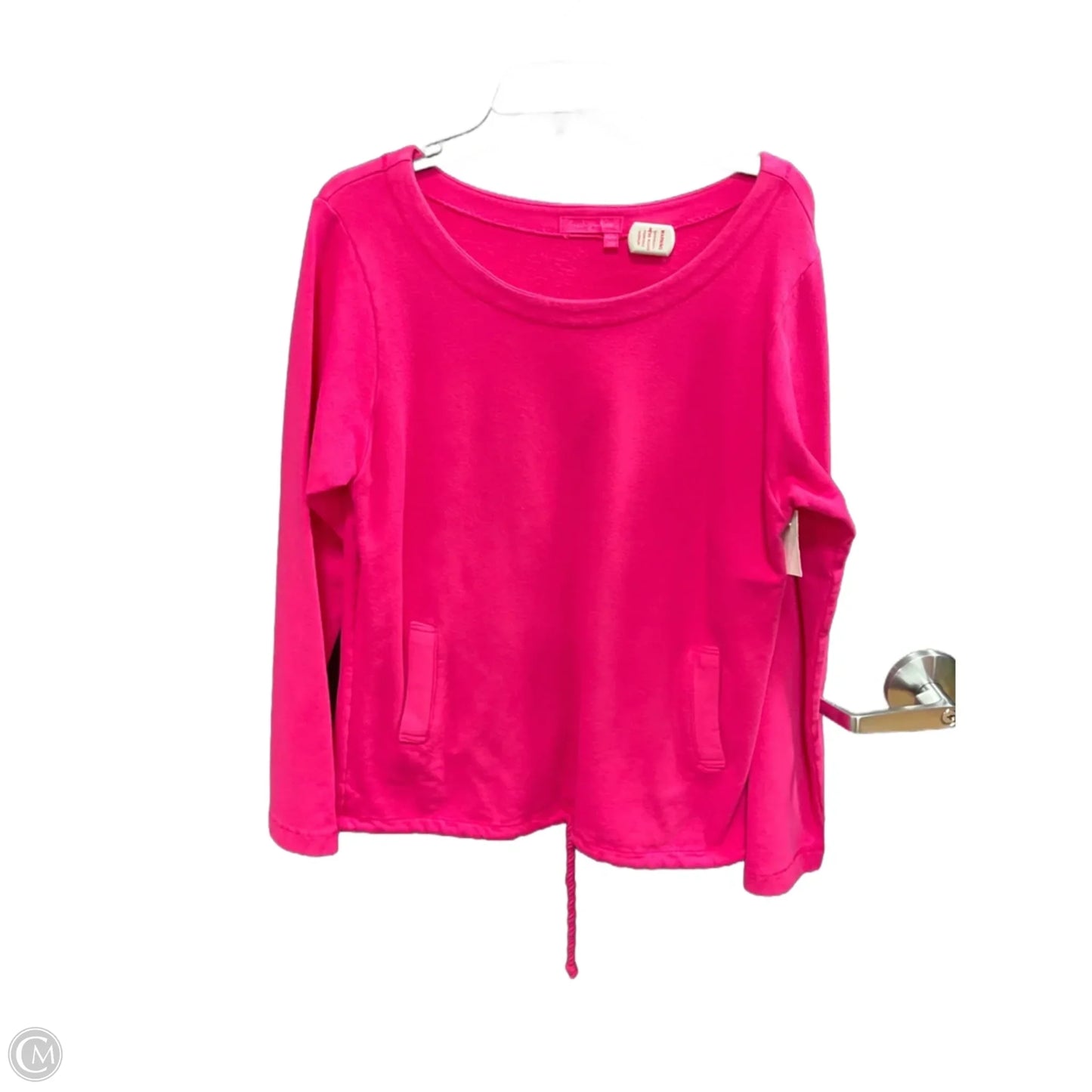 Sweatshirt Crewneck By Fresh Produce In Pink, Size: M