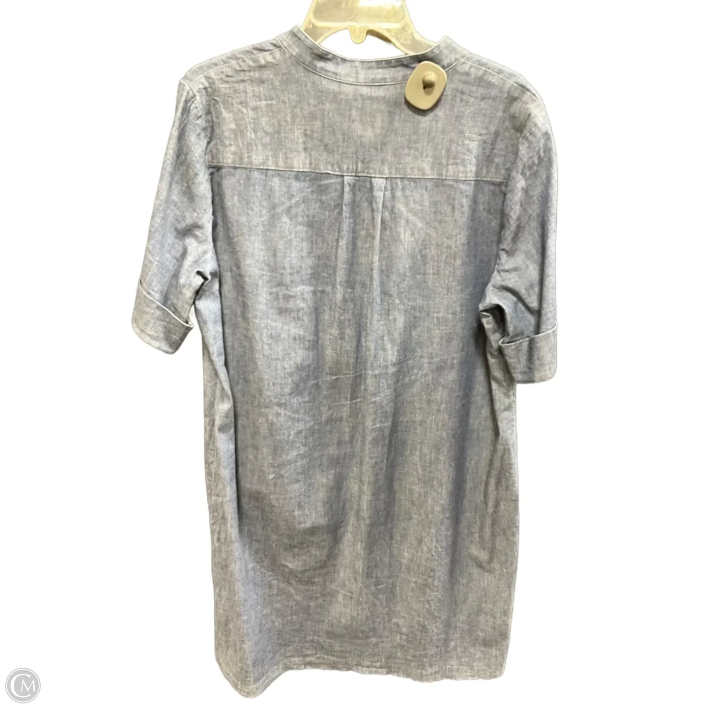 Dress Casual Midi By Anne Klein In Blue Denim, Size: 14