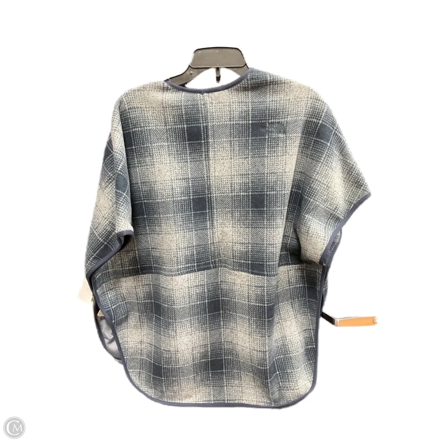 Poncho By The North Face In Plaid Pattern, Size: Xs