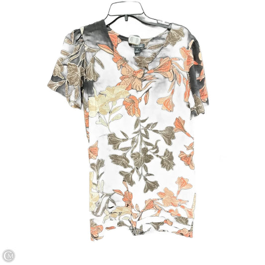 Dress Casual Midi By Nicole Miller In Floral Print, Size: S