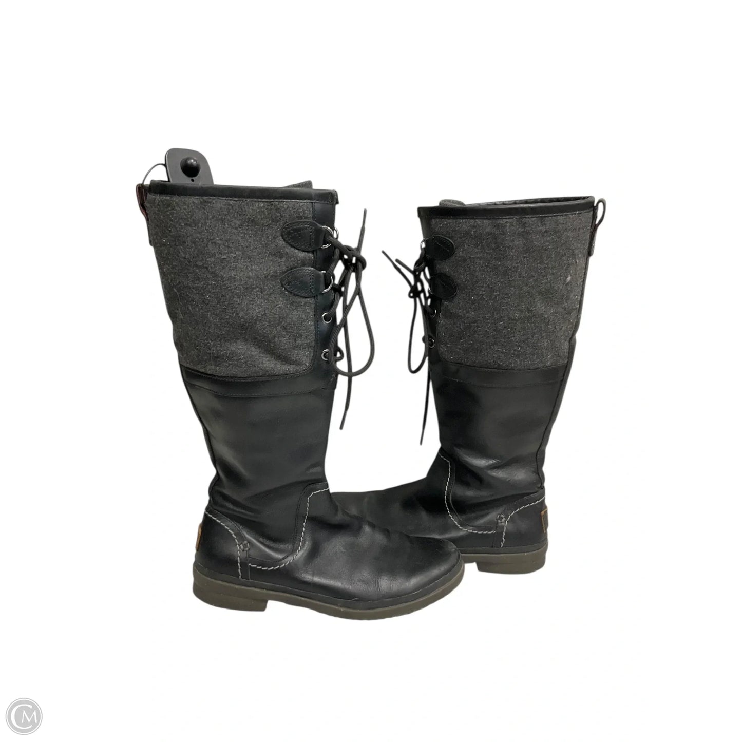 Boots Designer By Ugg In Grey, Size: 8