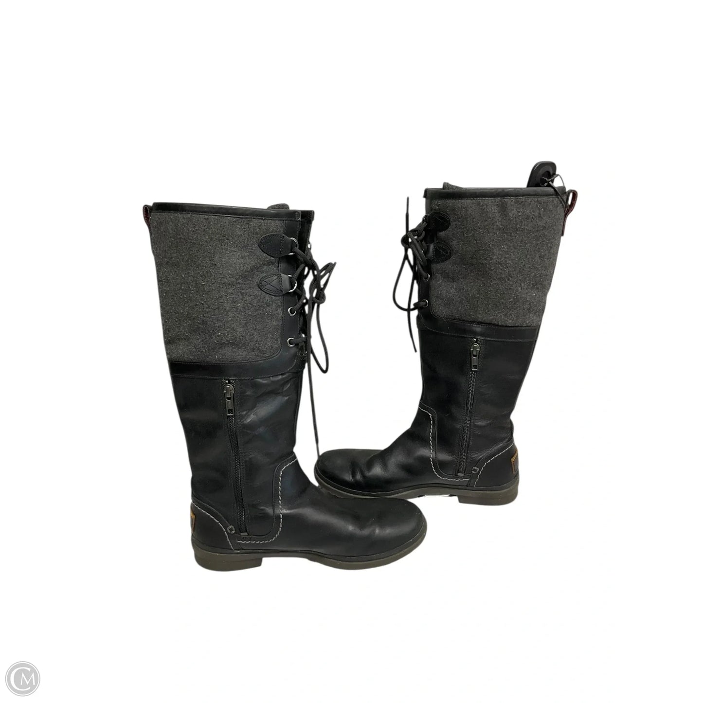 Boots Designer By Ugg In Grey, Size: 8