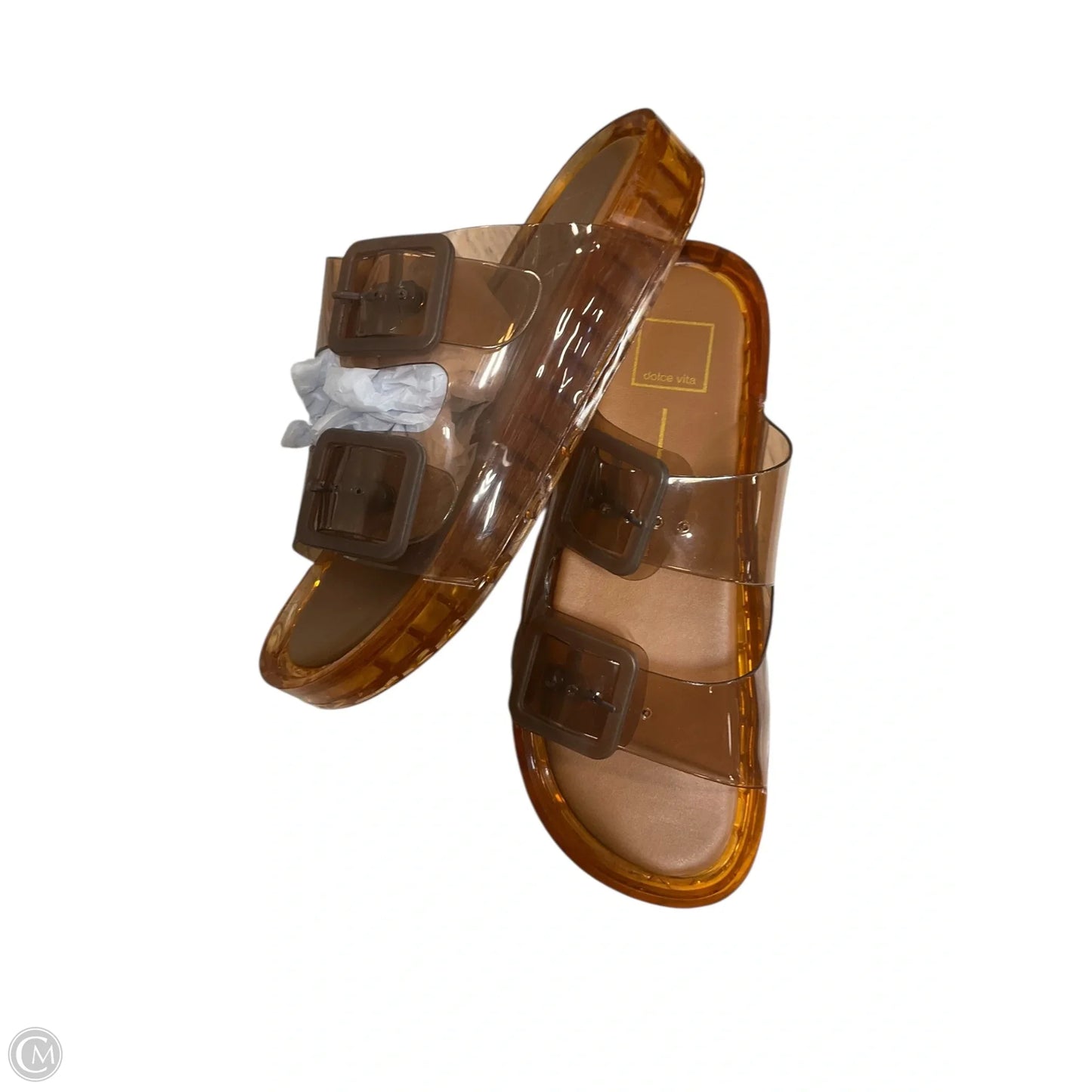 Sandals Flats By Dolce Vita In Brown, Size: 8