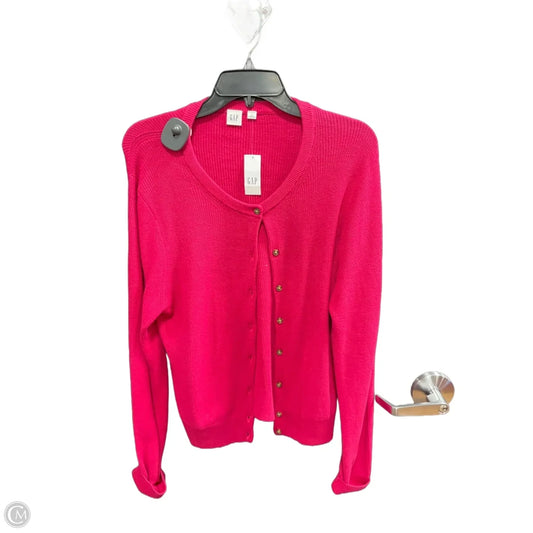 Cardigan By Gap In Pink, Size: L