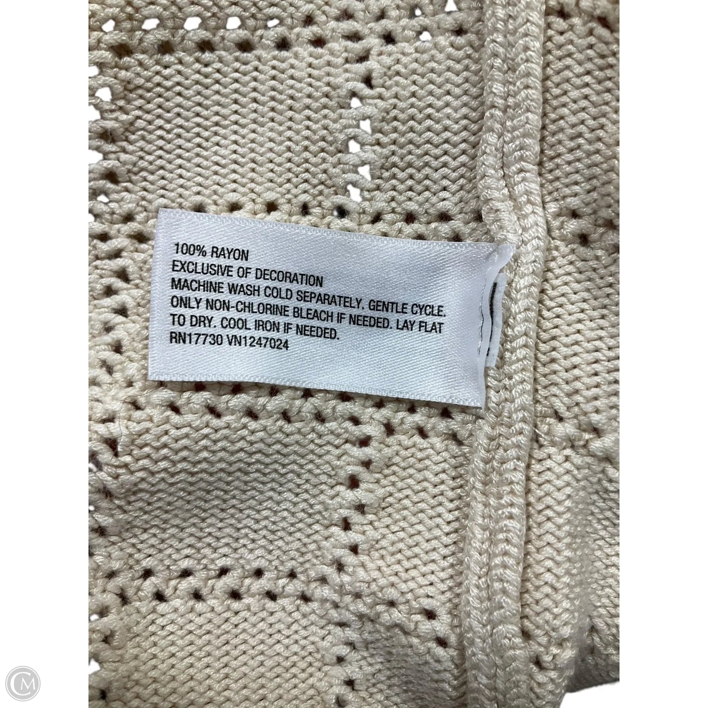 Cardigan By Future Collective In Cream, Size: 3x