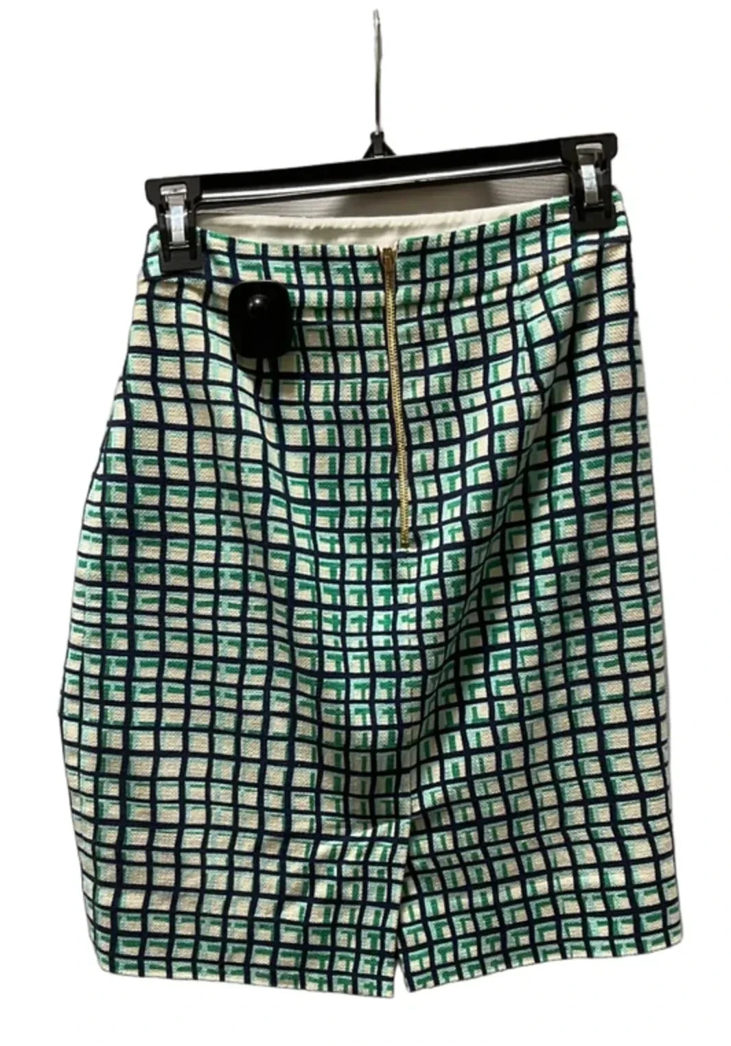 Skirt Designer By Kate Spade In Blue & Green, Size: 0