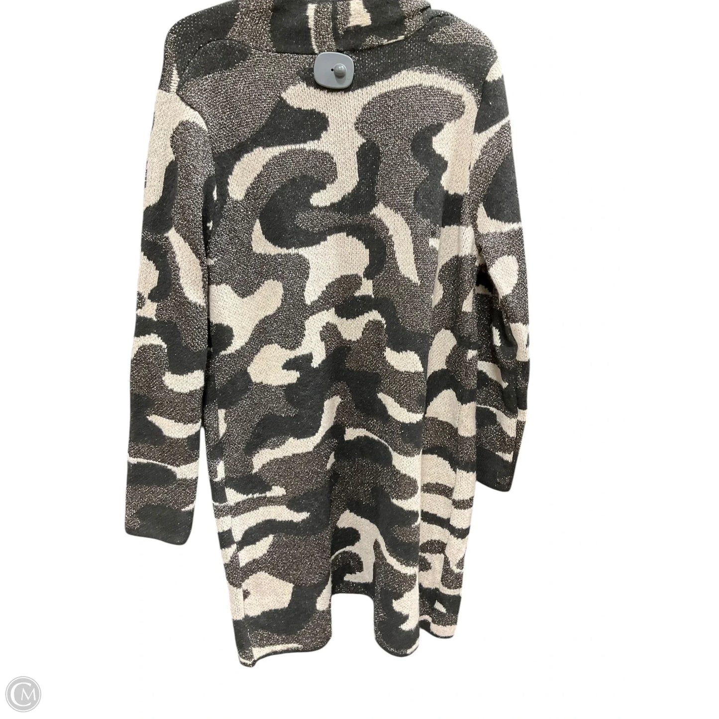 Cardigan By Nine West In Black & Cream, Size: Xxl