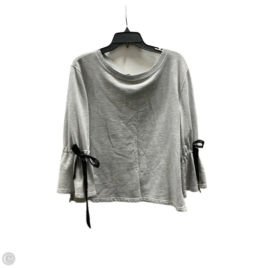 Top Long Sleeve By Sanctuary In Grey, Size: S