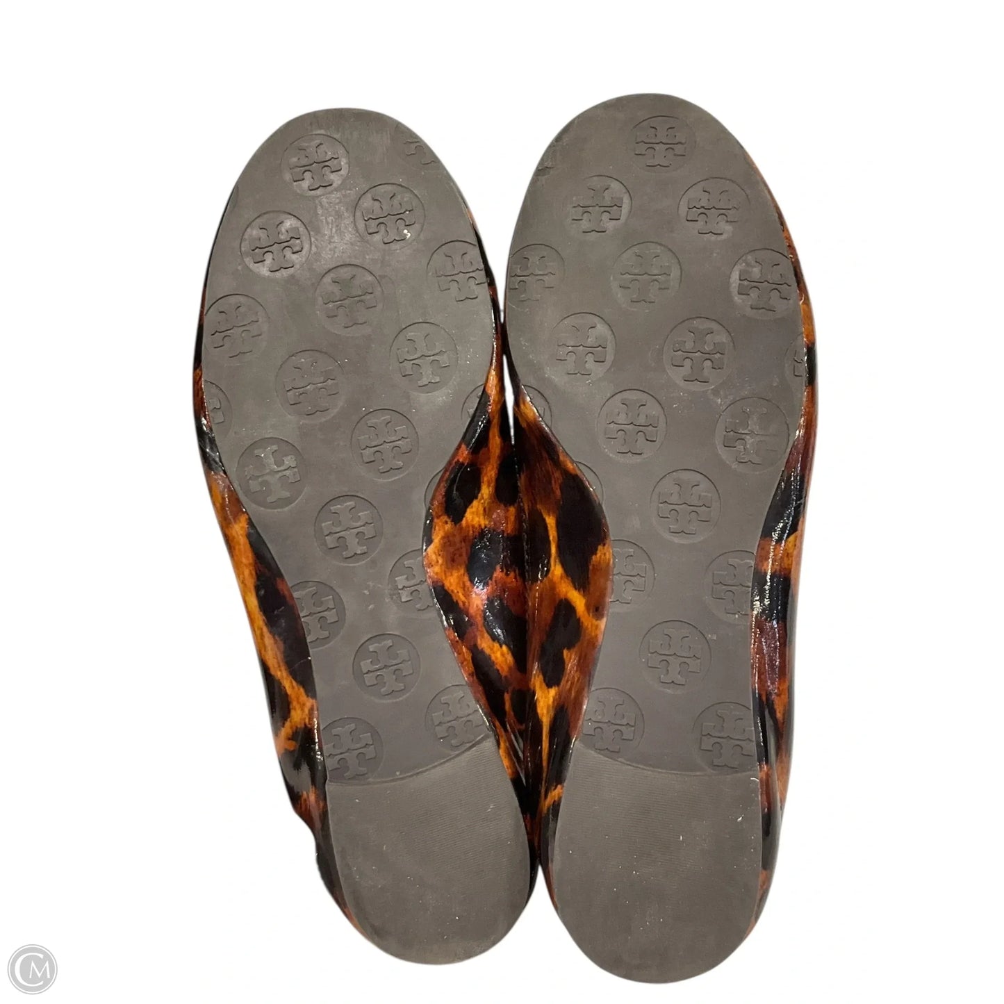Shoes Designer By Tory Burch In Tortoise Shell Print, Size: 7.5