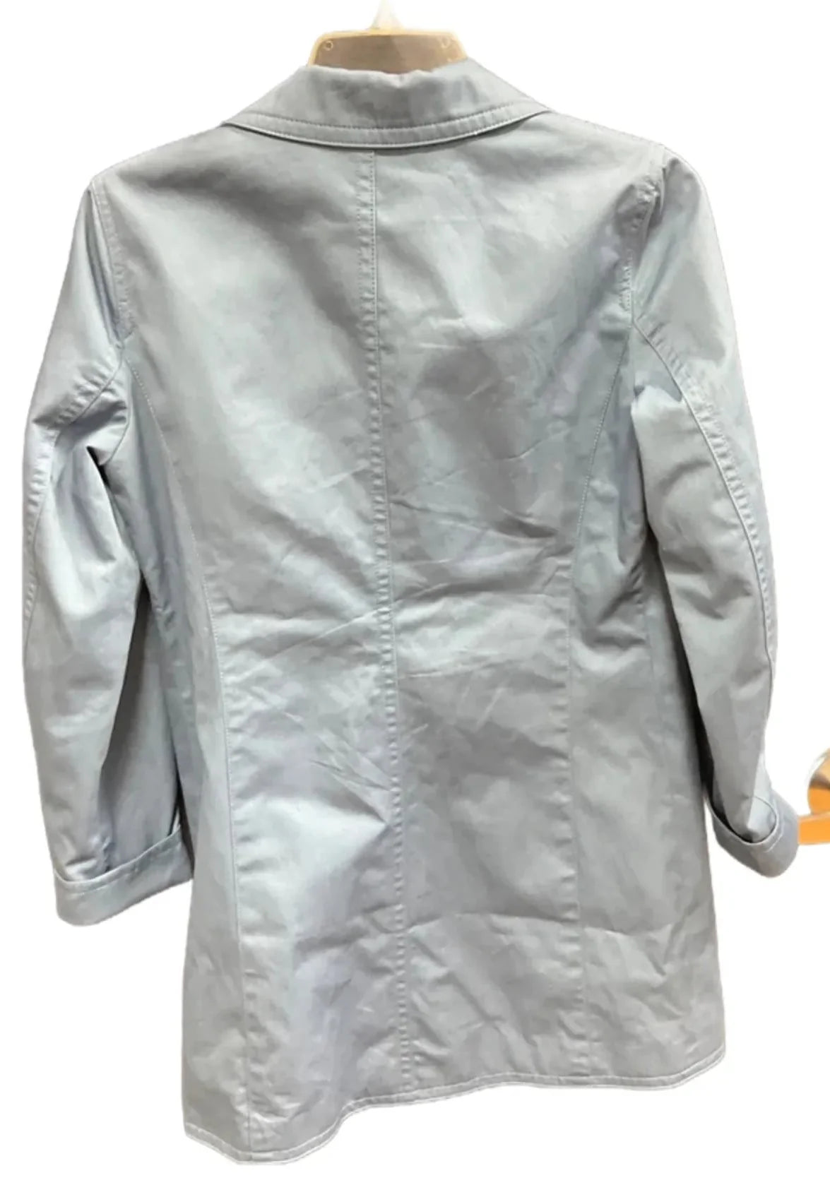 Coat Designer By Coach In Blue, Size: Xs