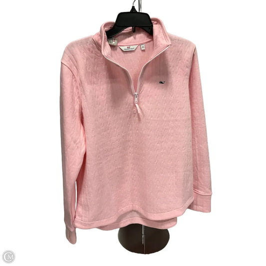 Top Long Sleeve By Vineyard Vines In Pink, Size: M