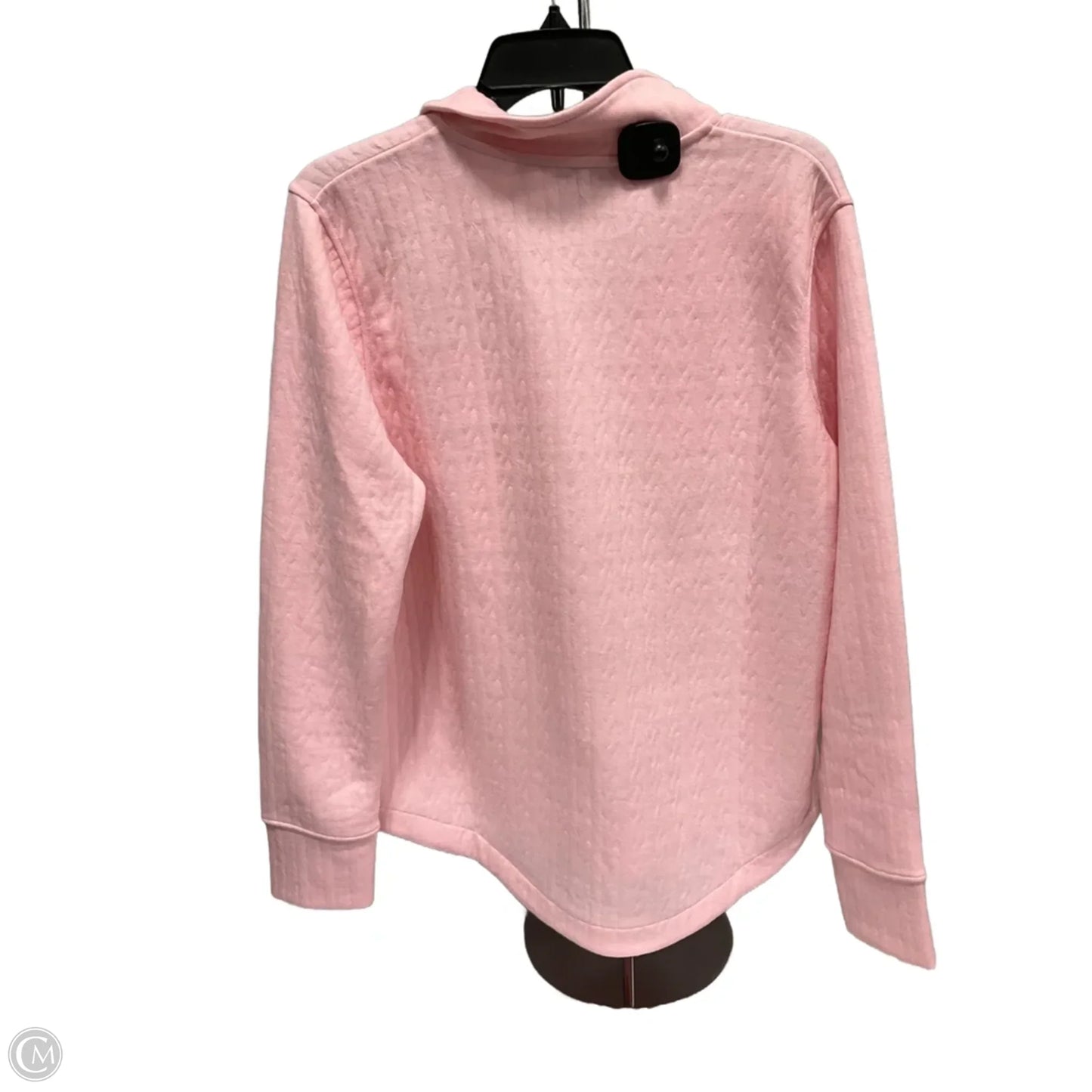 Top Long Sleeve By Vineyard Vines In Pink, Size: M