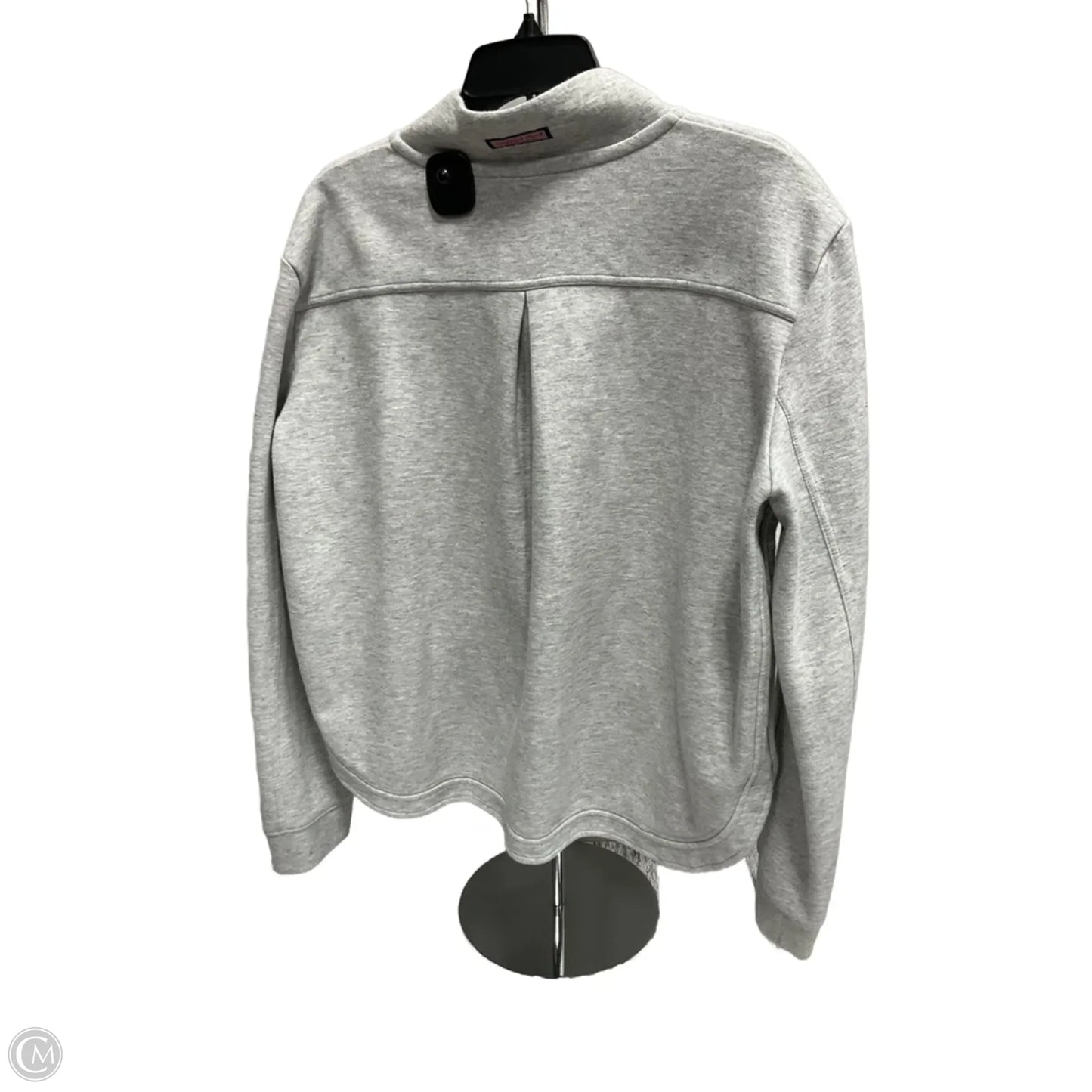 Sweatshirt Collar By Vineyard Vines In Grey, Size: Xl
