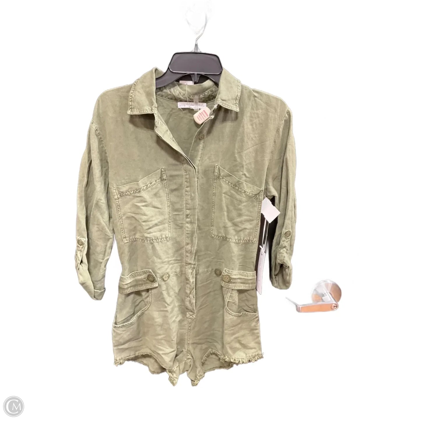 Romper By Young Fabulous & Broke In Green, Size: S