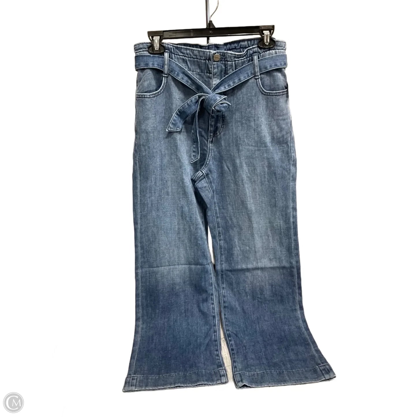 Jeans Wide Leg By J. Crew In Blue Denim, Size: 8