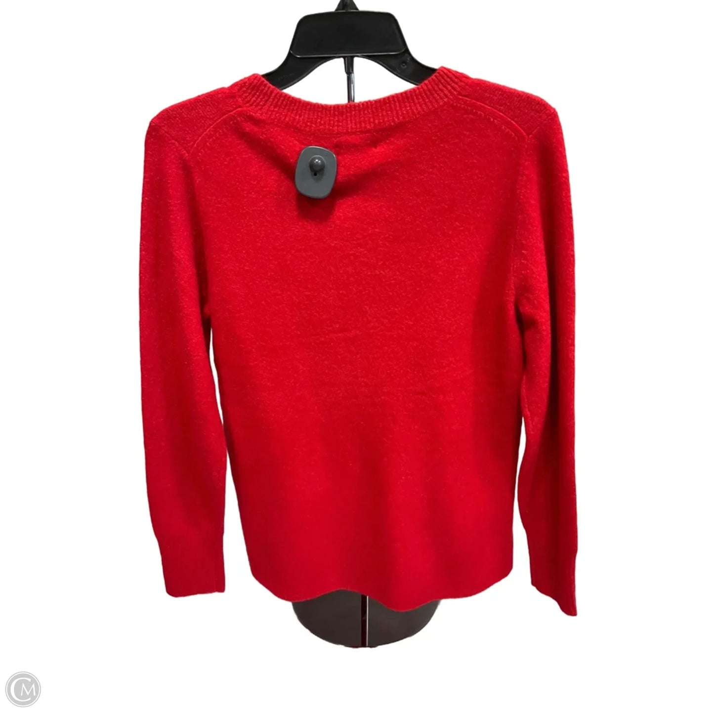 Top Long Sleeve By J. Crew In Red, Size: S
