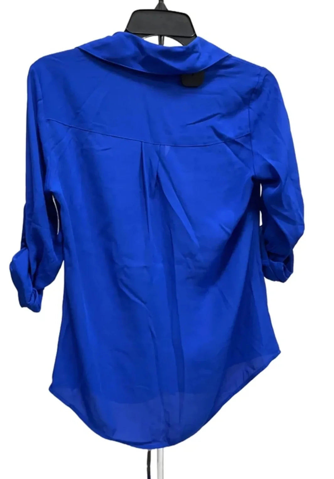 Blouse 3/4 Sleeve By Express In Blue, Size: Xs