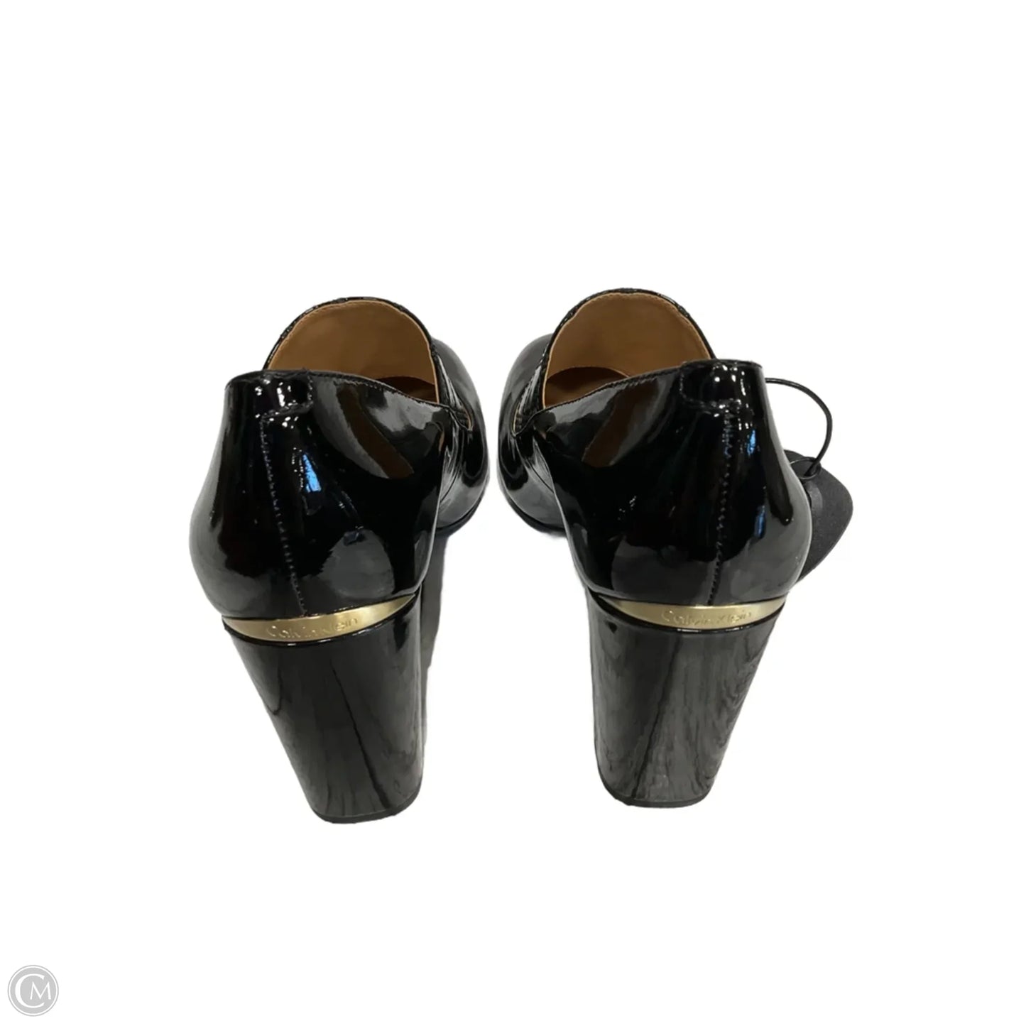 Shoes Heels Block By Calvin Klein In Black, Size: 7.5