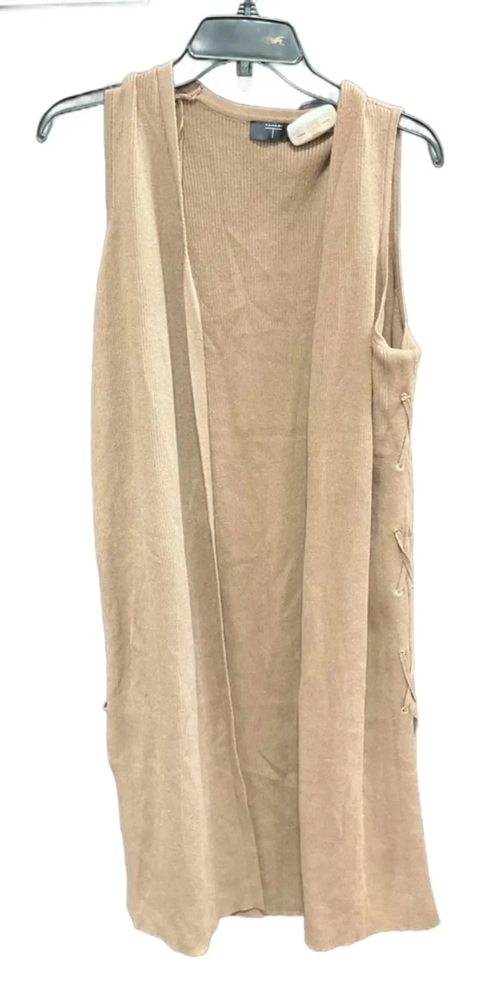 Vest Other By Tahari In Beige, Size: M