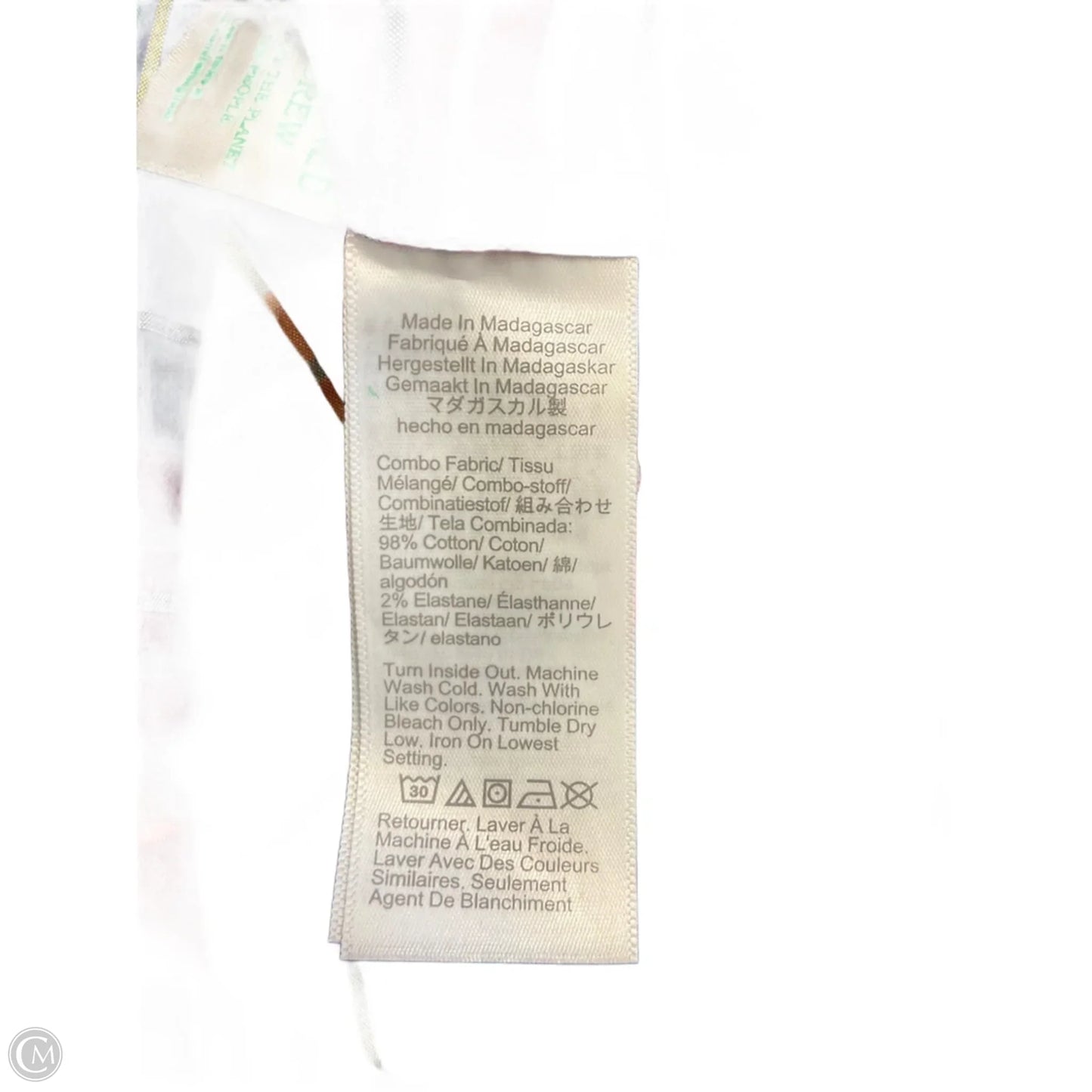 Blouse Long Sleeve By J. Crew In Plaid Pattern, Size: Xs