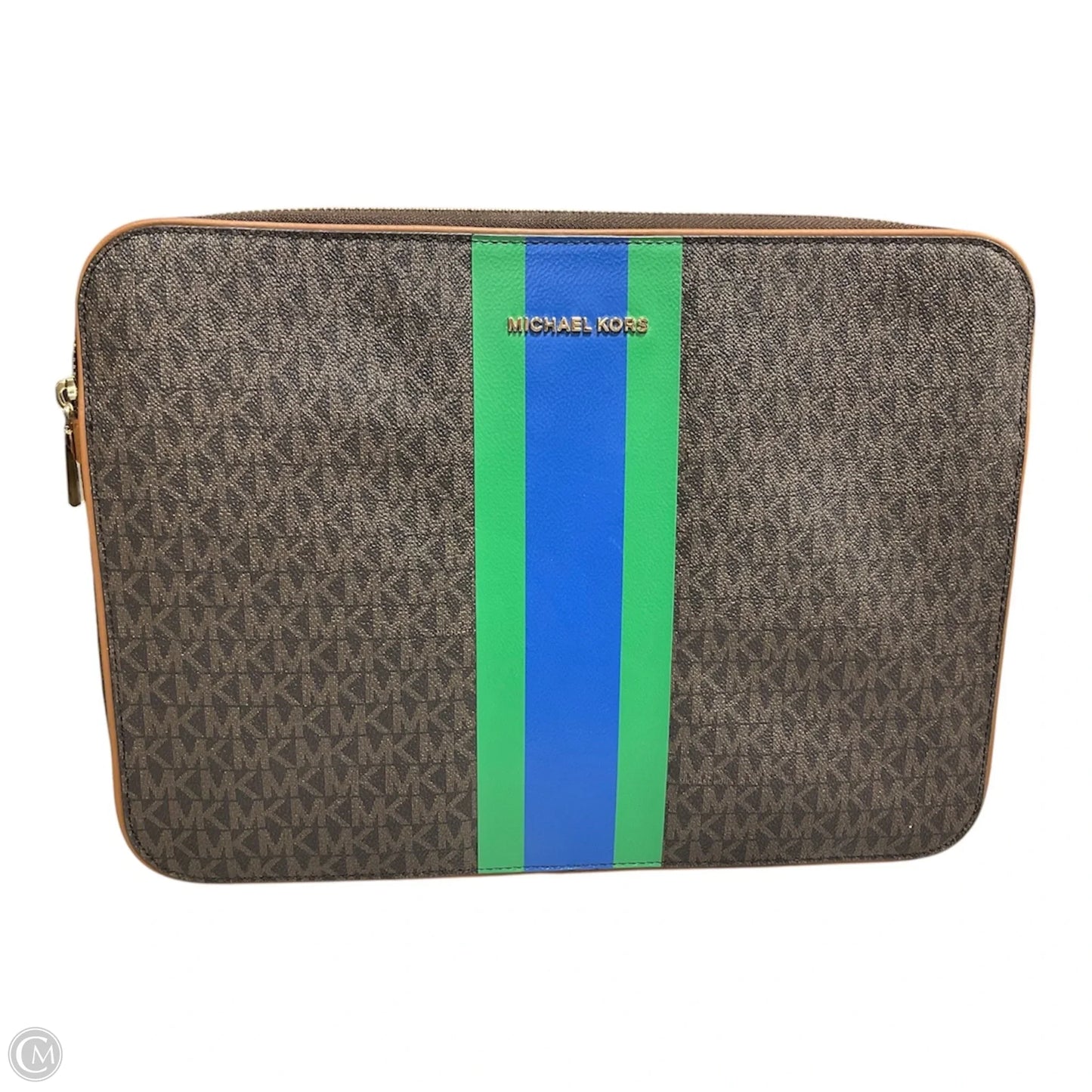 Laptop Bag Designer By Michael Kors, Size: Large