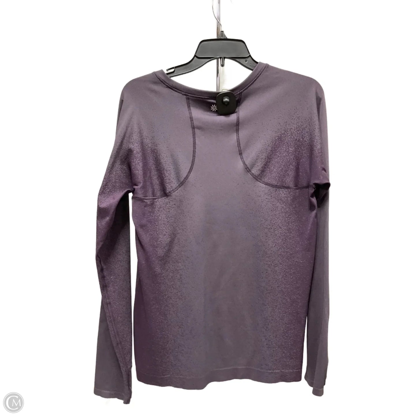 Athletic Top Long Sleeve Crewneck By Athleta In Purple, Size: L