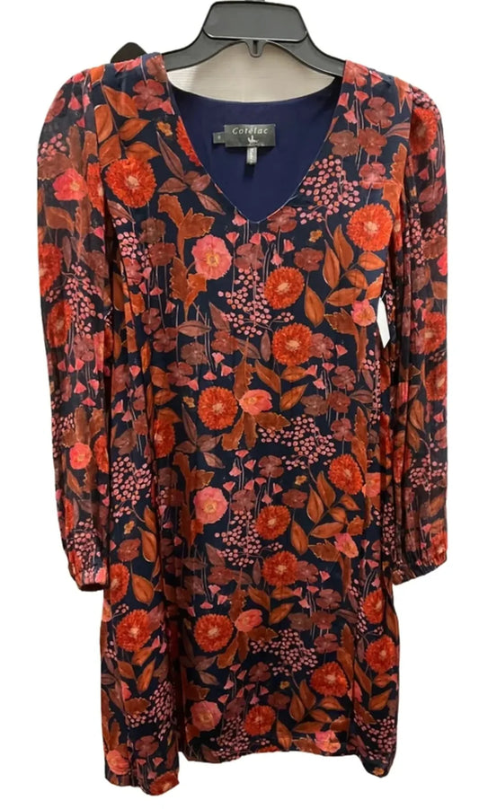 Dress Casual Midi By Cma In Floral Print, Size: 0