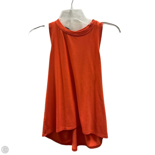 Athletic Tank Top By Athleta In Orange, Size: Xs