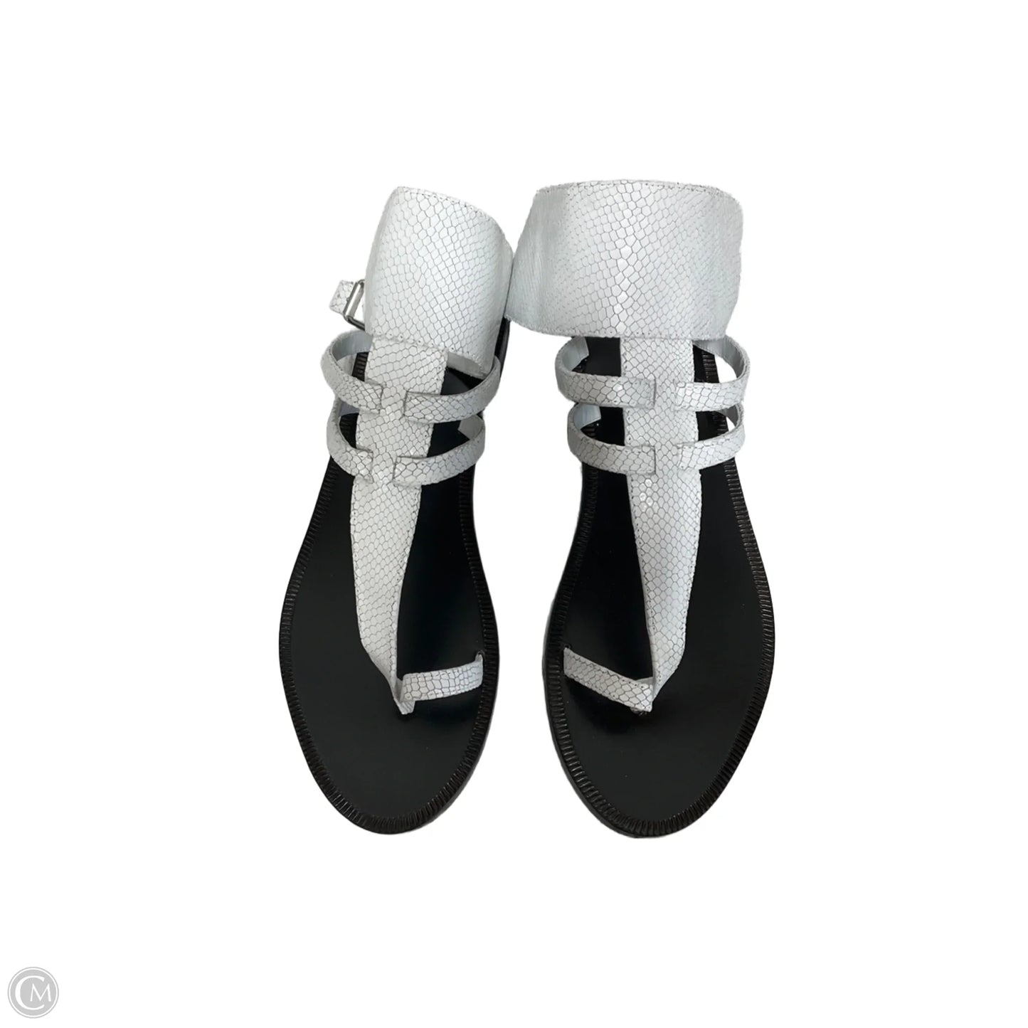 Sandals Flats By Cma In White, Size: 8.5