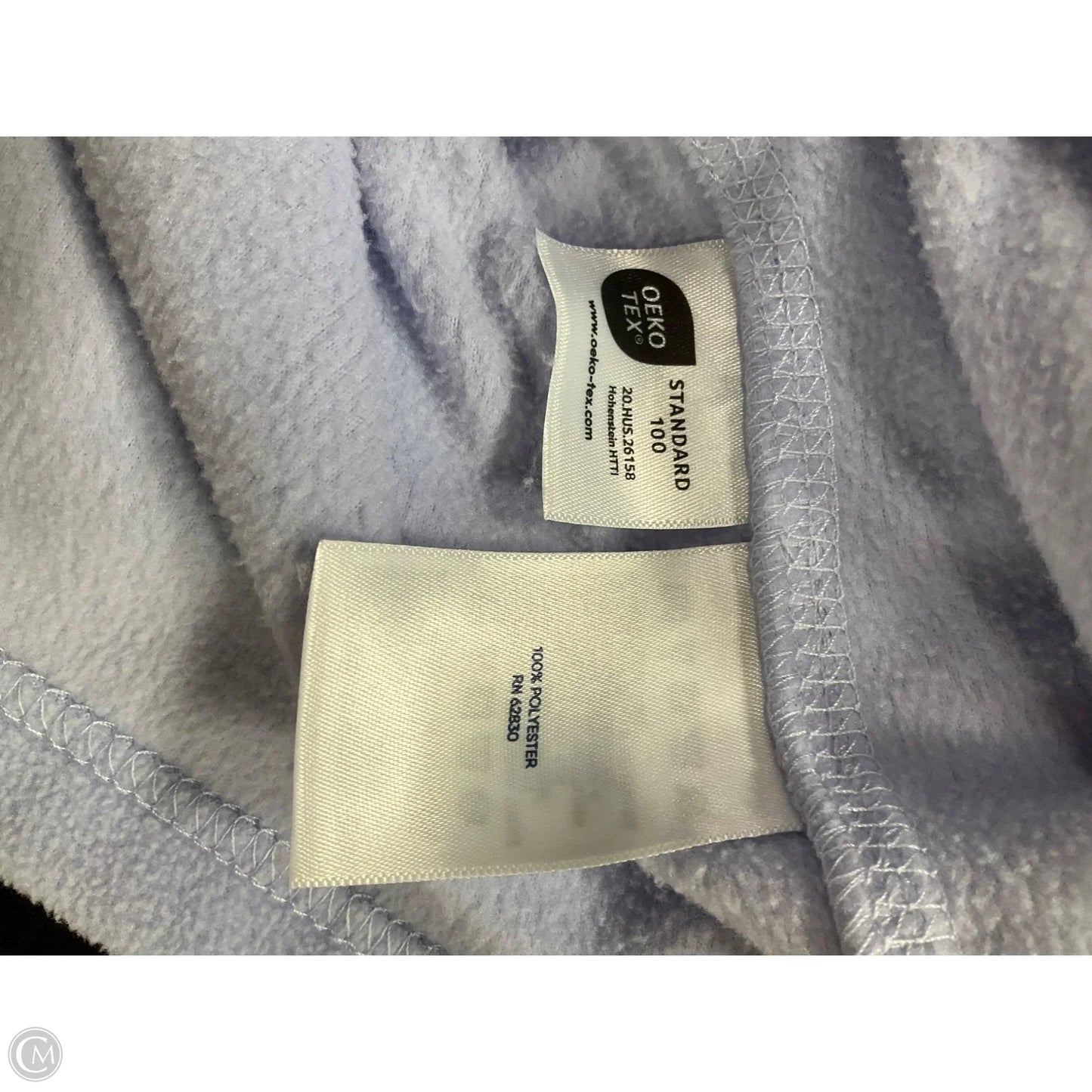 Jacket Fleece By Lands End In Purple, Size: L