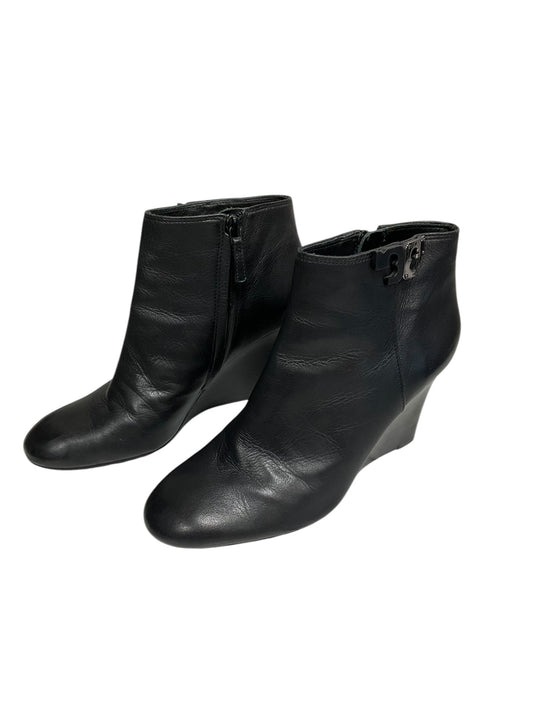 Boots Designer By Tory Burch In Black, Size: 7