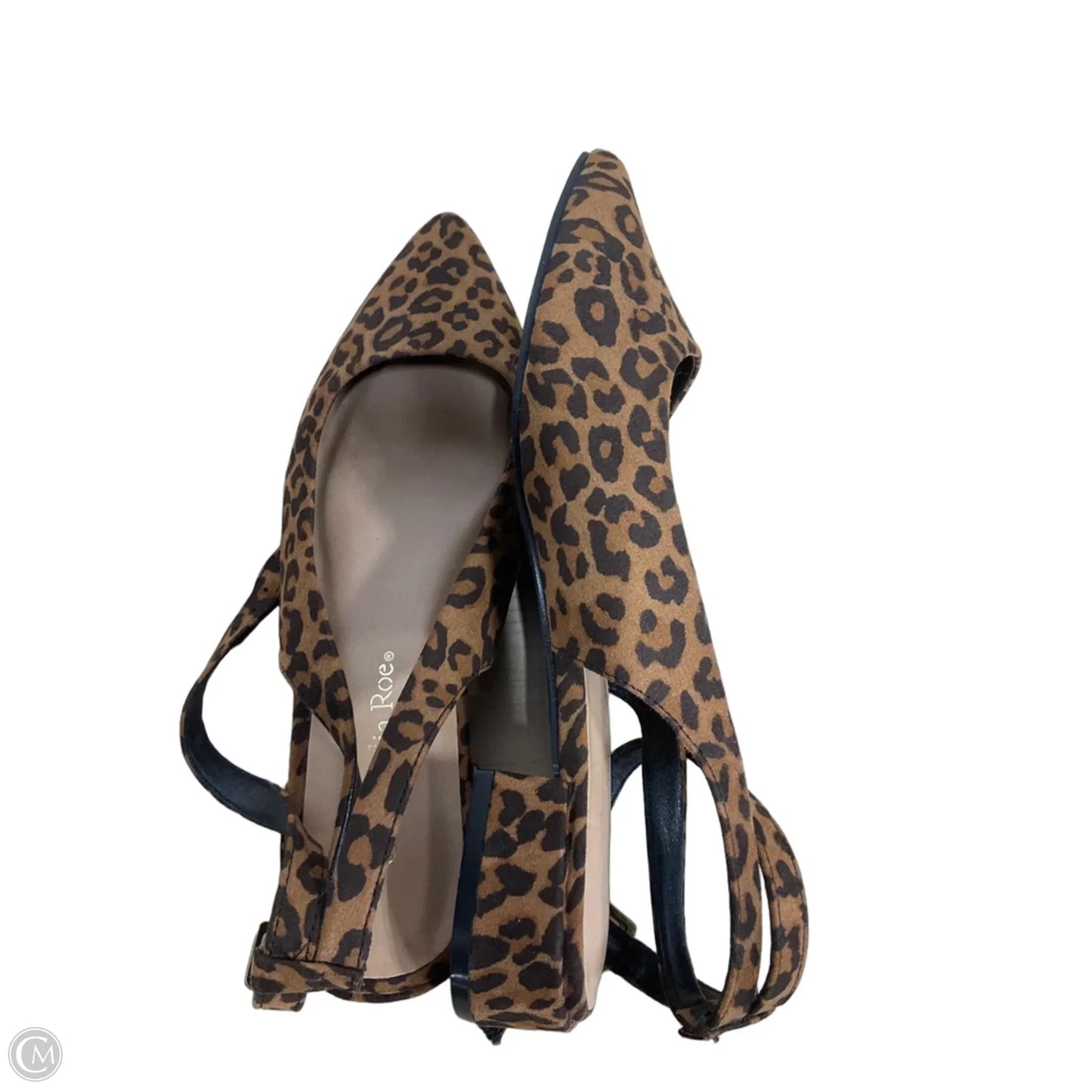 Shoes Heels Kitten By Ophelia Roe In Animal Print, Size: 6