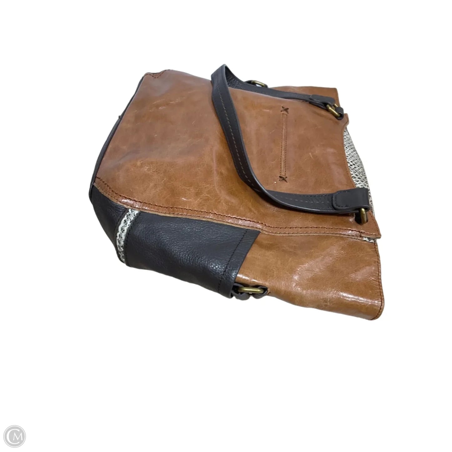 Handbag Leather By The Sak, Size: Large