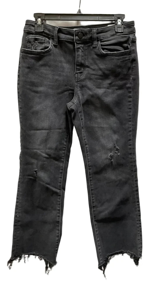 Jeans Straight By Flying Monkey In Black Denim, Size: 6