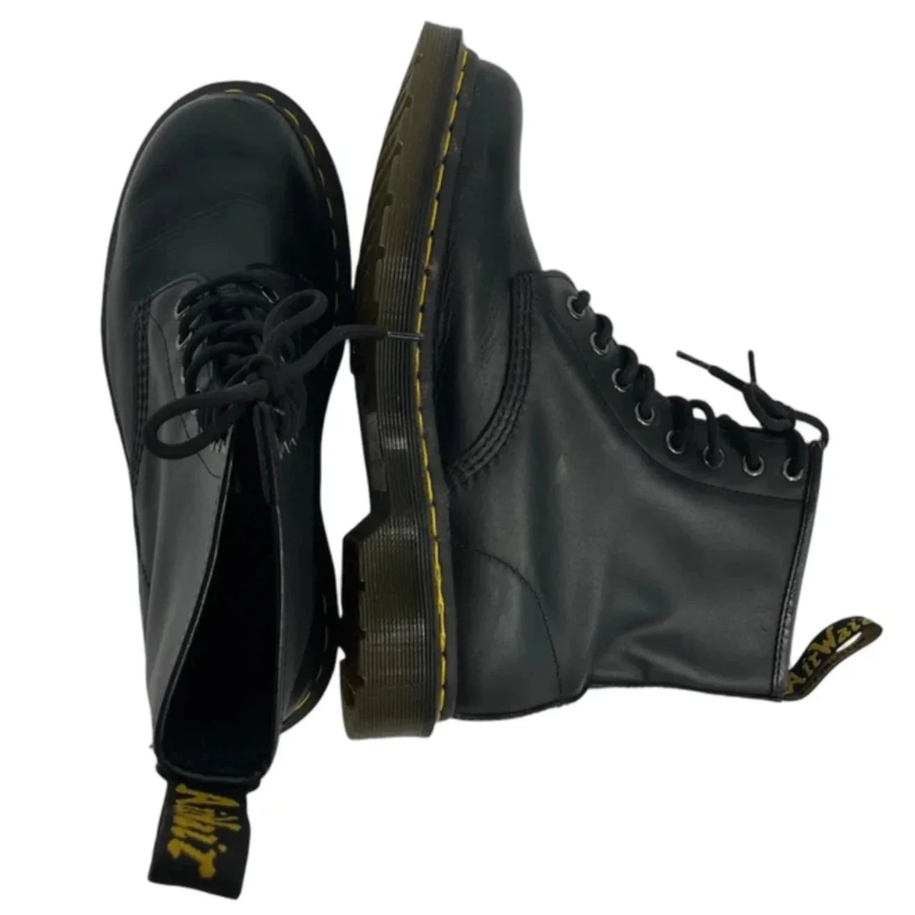 Boots Combat By Dr Martens In Black, Size: 8