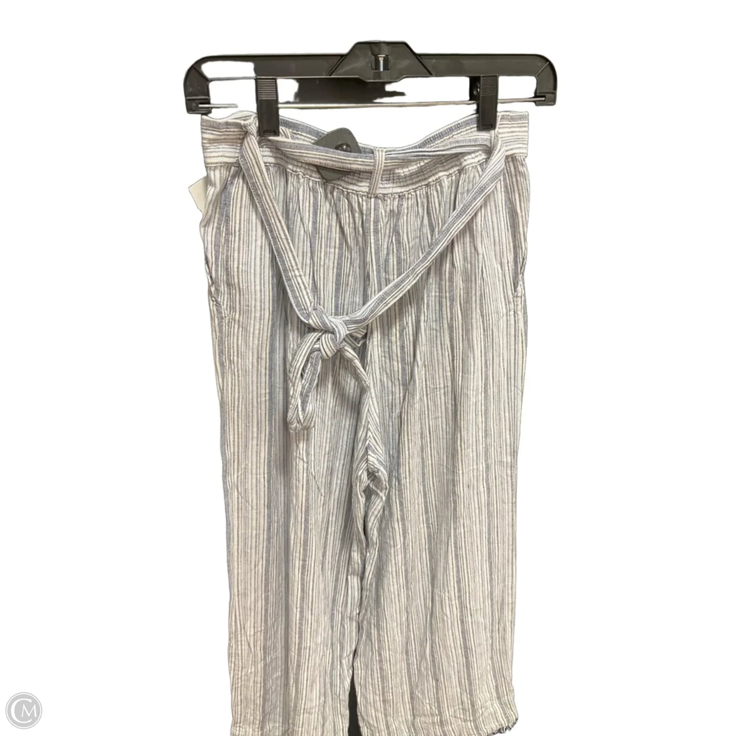 Pants Linen By Cloth & Stone In Striped Pattern, Size: S