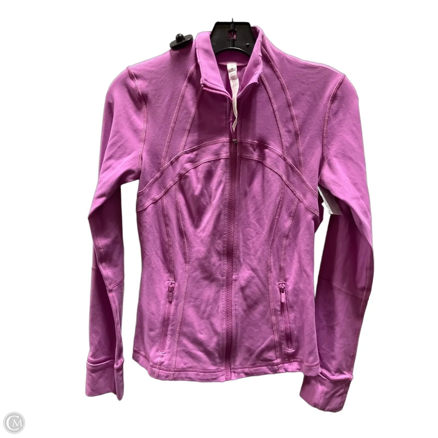 Athletic Jacket By Lululemon In Pink, Size: 6