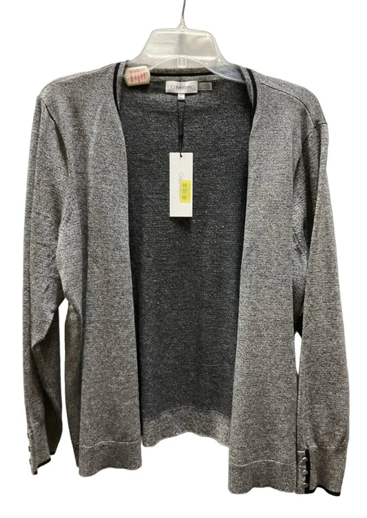 Cardigan By Calvin Klein In Grey, Size: L