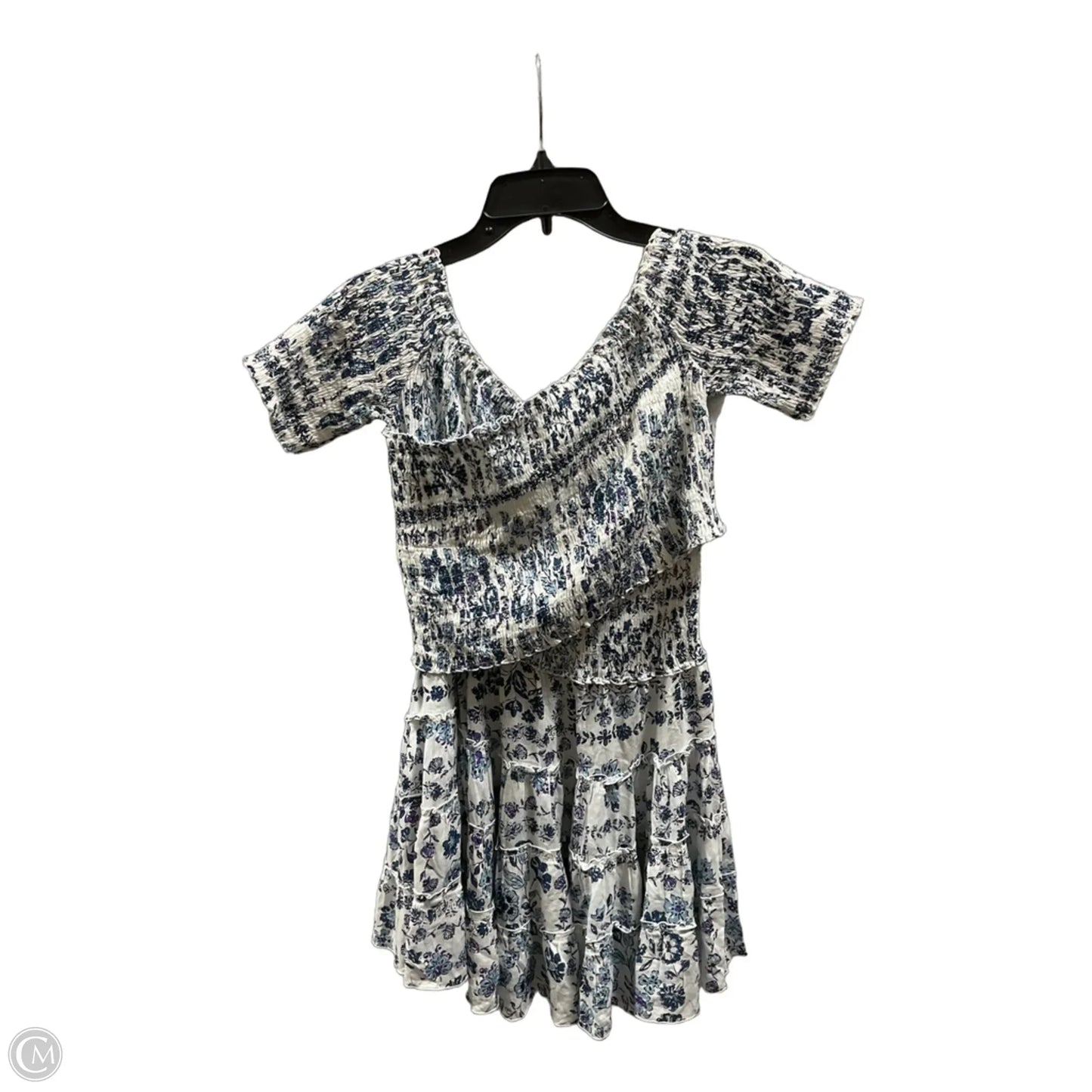 Dress Casual Short By Cma In Floral Print, Size: L