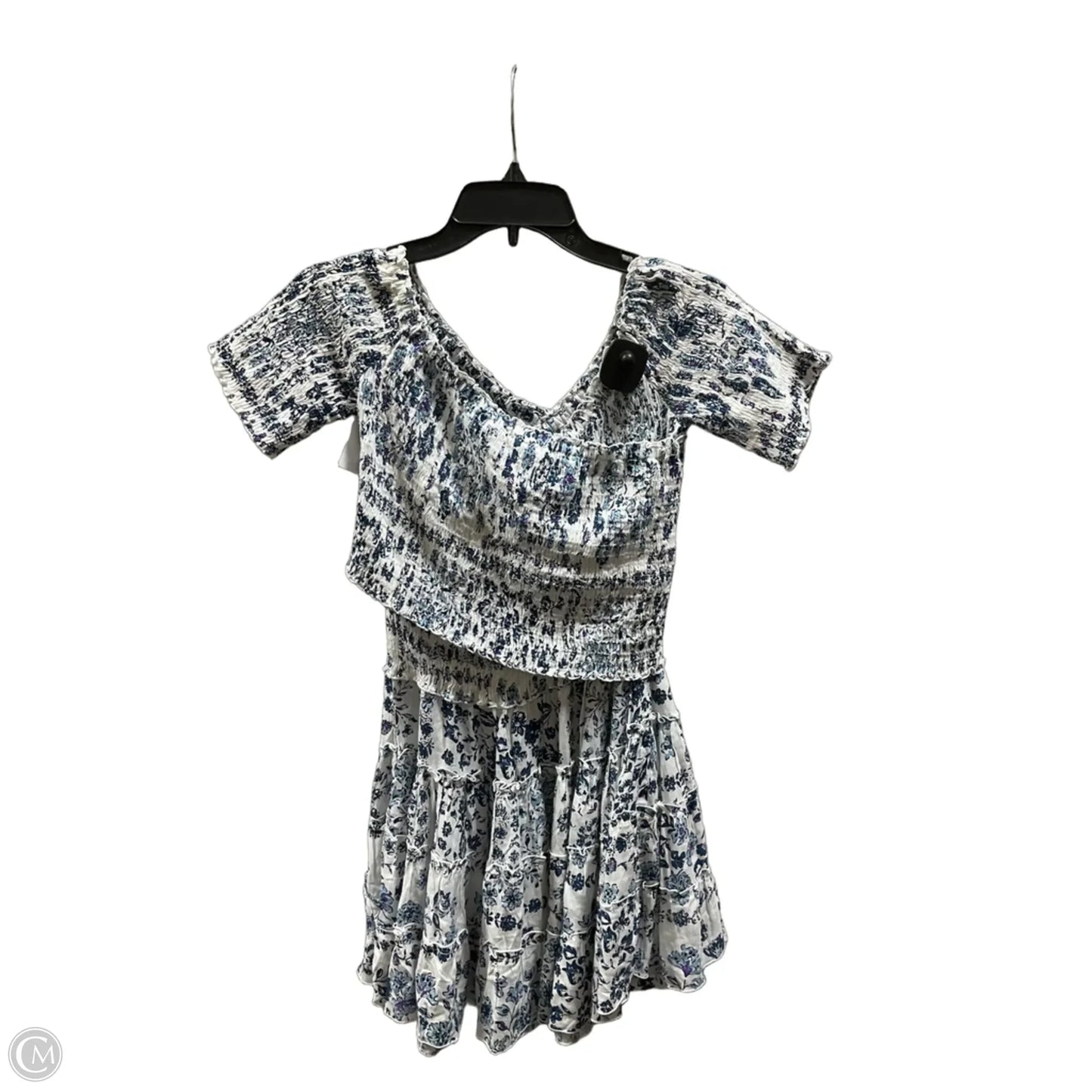 Dress Casual Short By Cma In Floral Print, Size: L