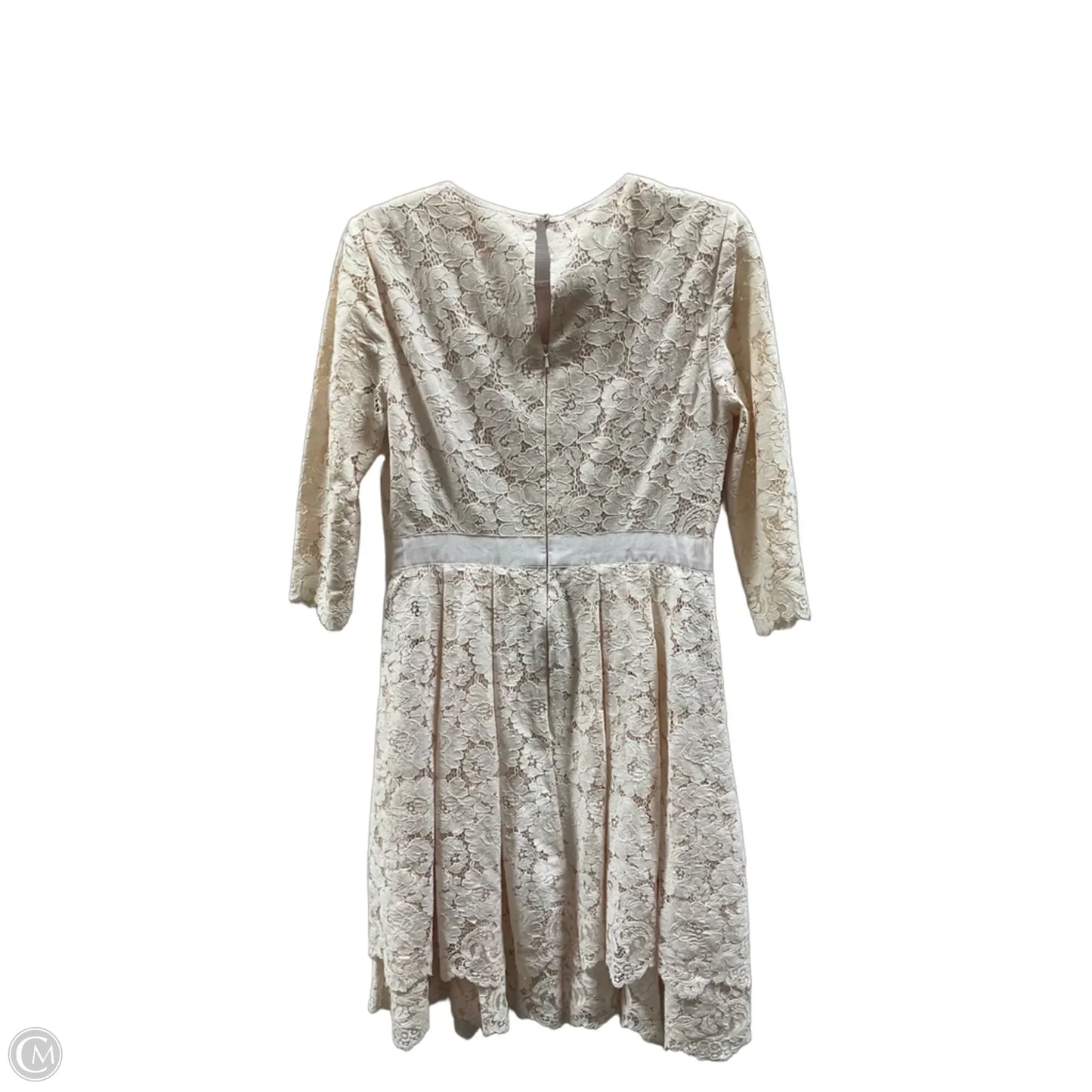Dress Party Midi By Ted Baker In Cream, Size: 4
