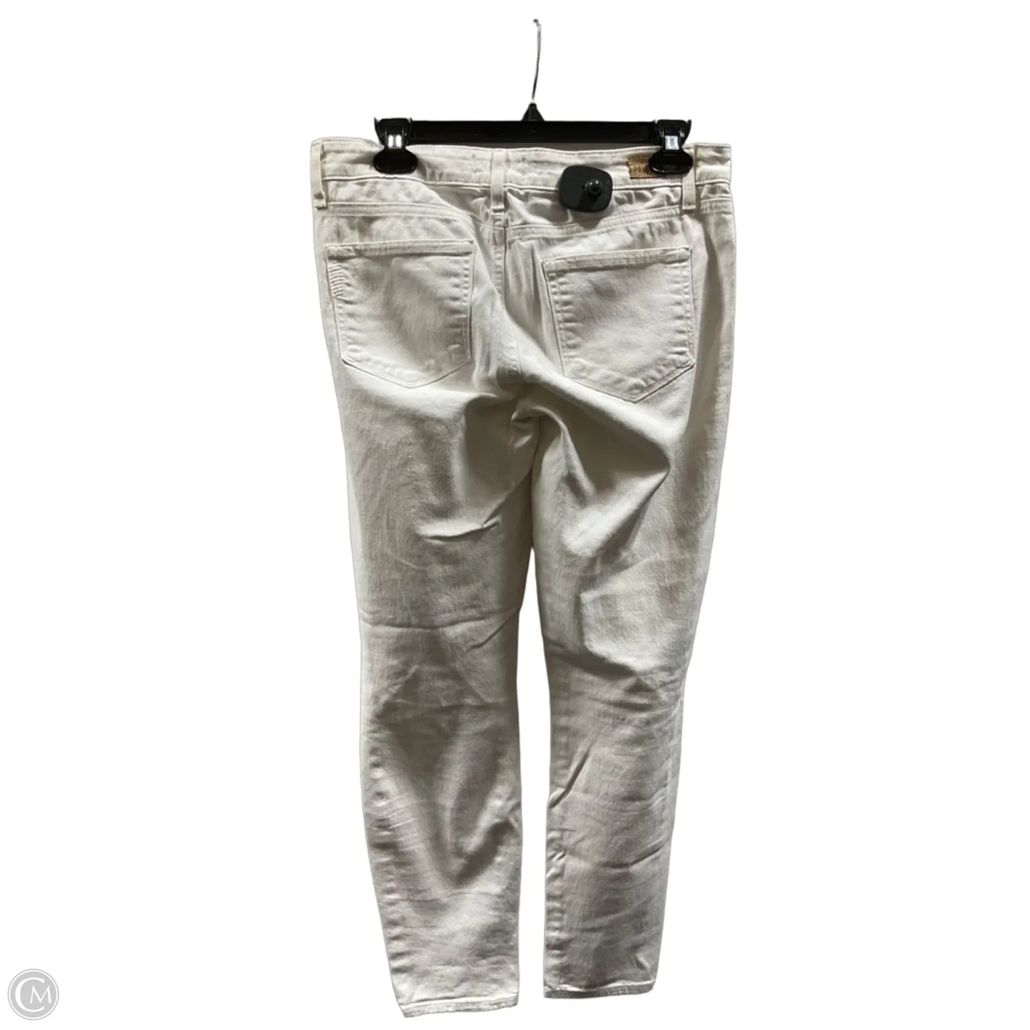 Jeans Skinny By Paige In White, Size: 6