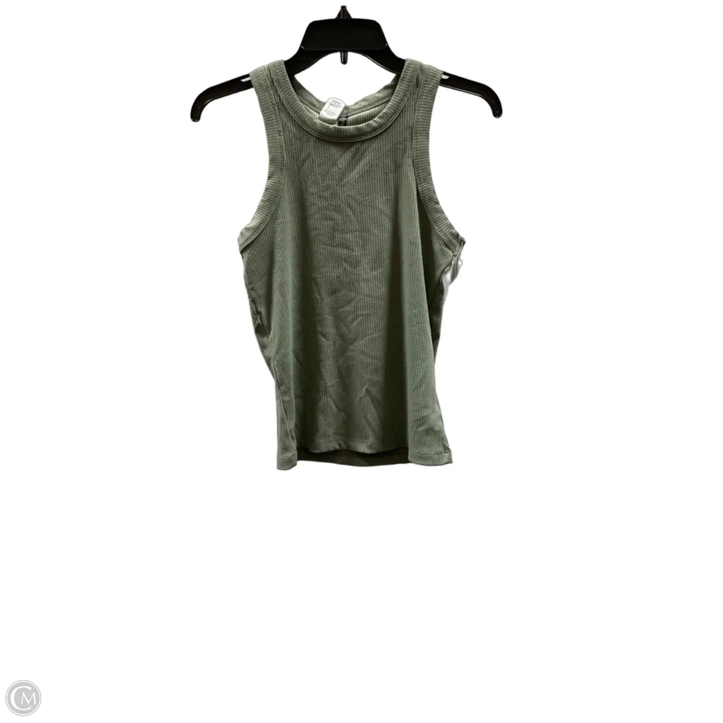 Top Sleeveless By Savvi In Green, Size: M
