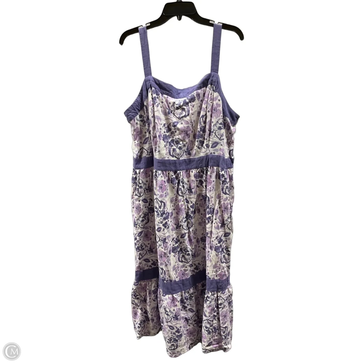 Dress Casual Maxi By Lane Bryant In Purple, Size: 20