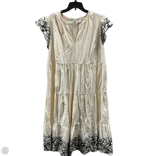 Dress Casual Maxi By Torrid In Cream, Size: 18