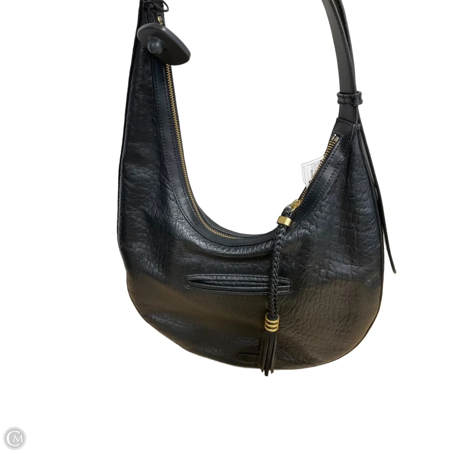 Handbag Leather By Vince Camuto, Size: Medium