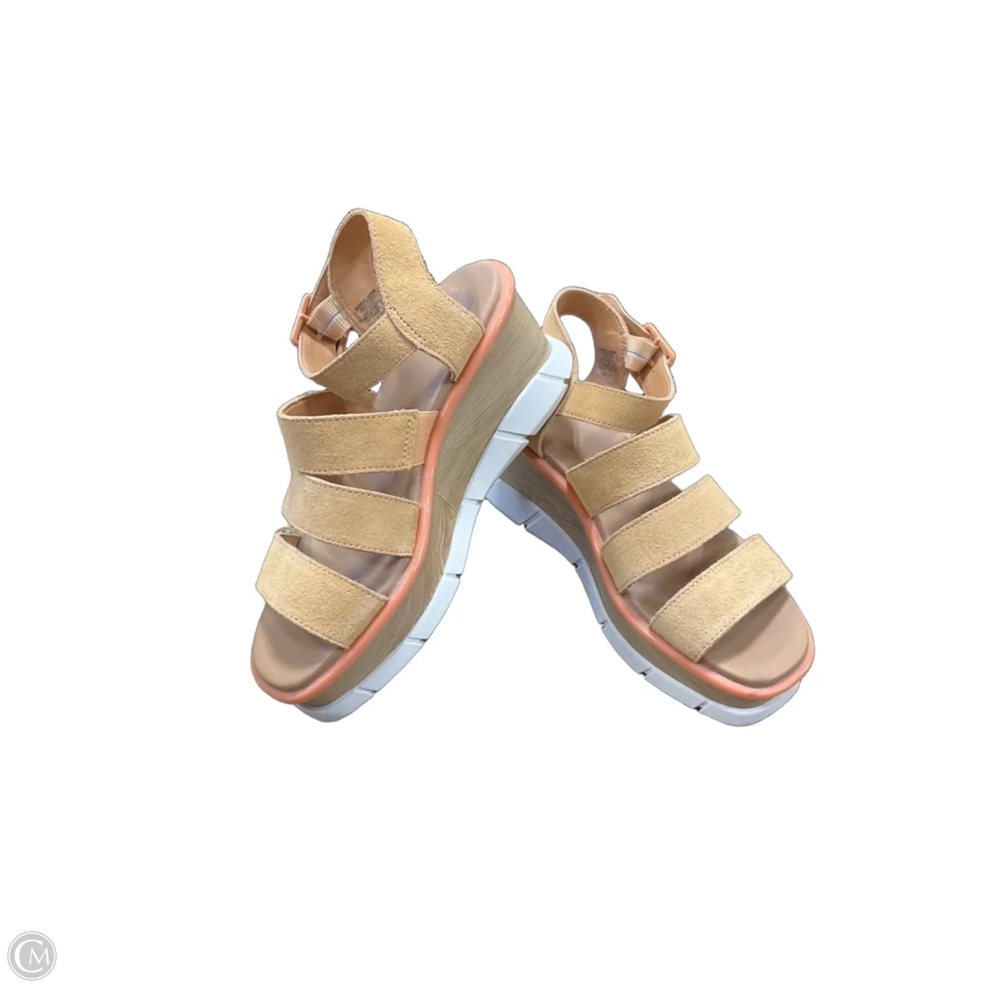 Sandals Heels Platform By Sorel In Orange, Size: 8.5