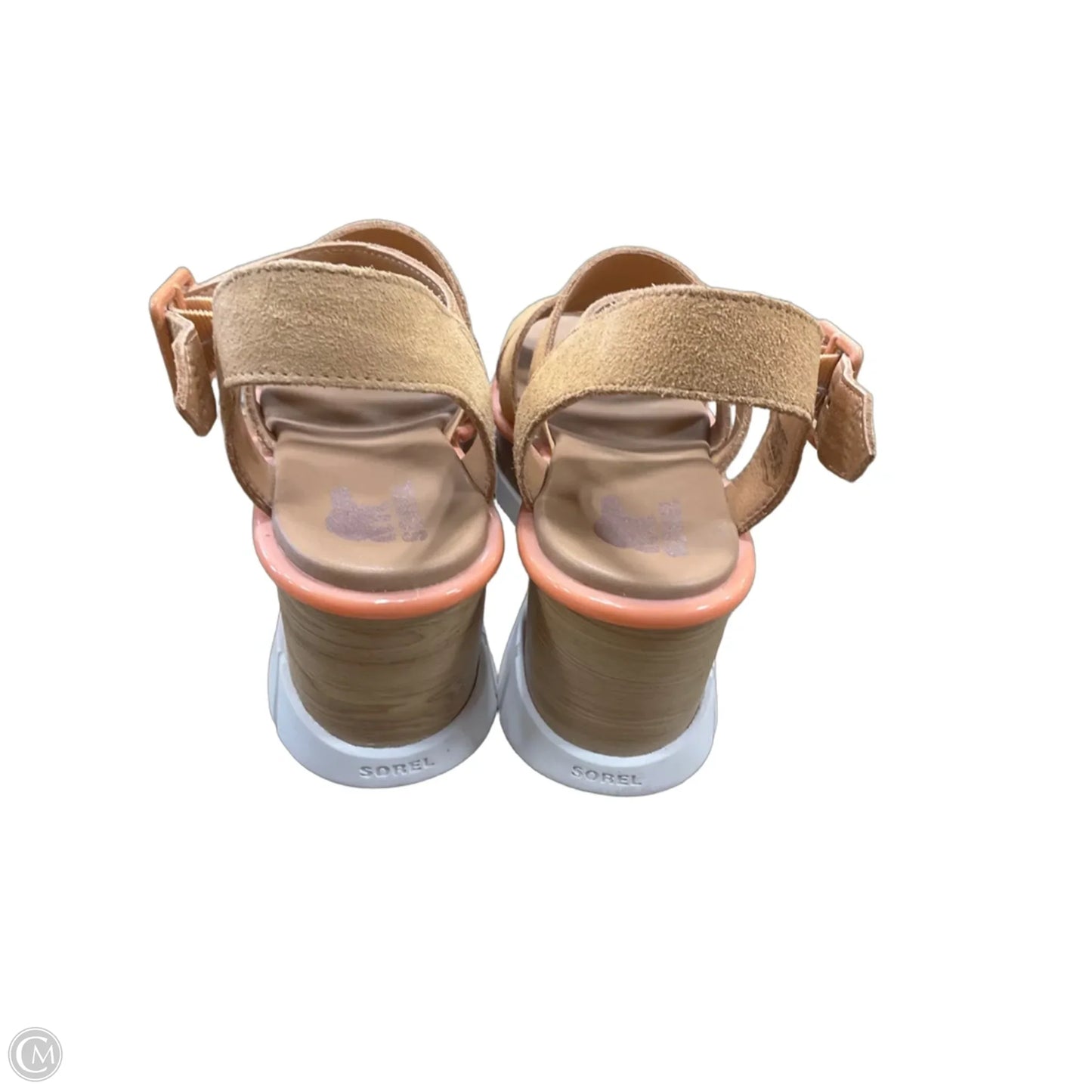 Sandals Heels Platform By Sorel In Orange, Size: 8.5