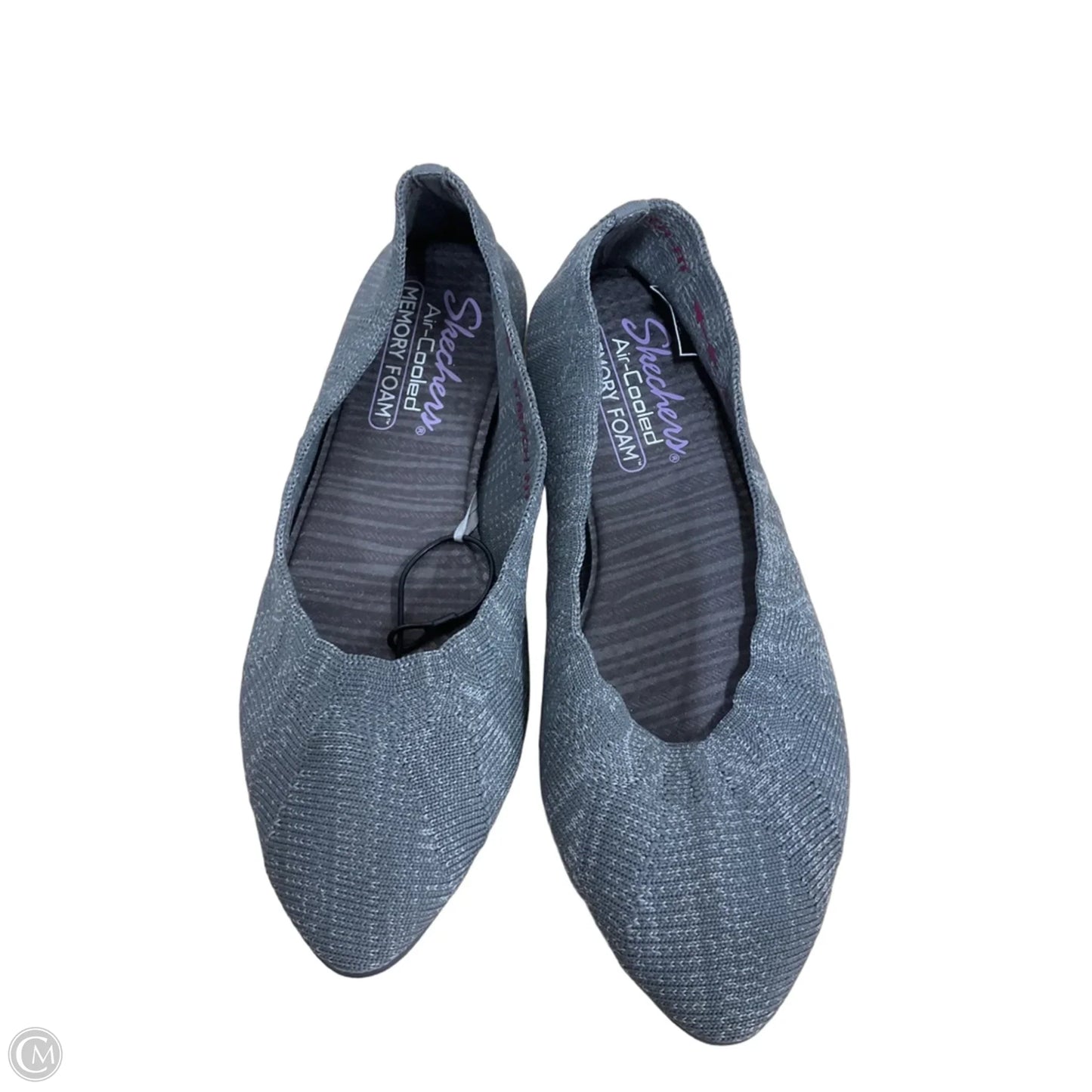 Shoes Flats By Skechers In Grey, Size: 6